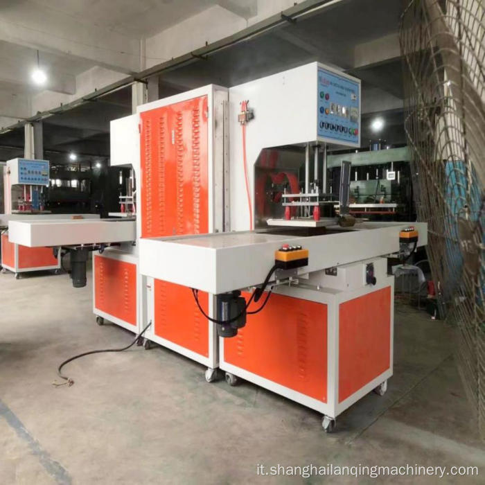 Tavolo scorrevole per sacchetto di acqua calda macchina ad alta frequenza